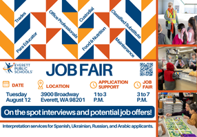  Classified Job Fair on August 12!